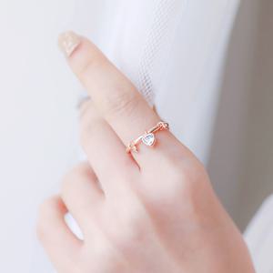 [헤스티아][핑크선물포장+쇼핑백Lieto] Grace Ring  반지