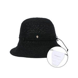 [헬렌카민스키] 25SS 여성 프로방스 8 라피아햇 챠콜 더스트백 포함 HAT50332 CHARCOAL PKG