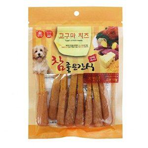 [셀러허브 패션][JHQRNLDF_4B]치즈 고구마 기호성좋은애견간식 치킨봉 간식