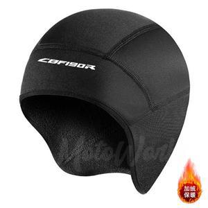 온수 사이클링 모자 겨울 Balaclava  얼굴 커버 혼다 호환 CBF190R 용 스키 자전거 바이크 오토바이 난방