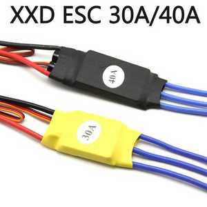 무선RC 보트 배 XXD 브러시리스 ESC 전자 거버너 항공기 모델 고정익 다축 클래스 Rc 30A 40A 50A 80A