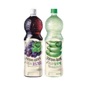 자연은 1.5L (포도, 알로에) 각 6입 총 12입