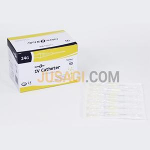 iv정맥 혈관 주사바늘 18g/20/22/24g 메디컷50p 수액 IV