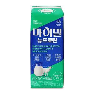 마이밀 마시는 뉴프로틴 산양유 단백질 190ml 48팩 고단백 비타민 드링크 G