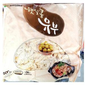 [ME84MN7O_52EH]식당 식자재 재료 신미 슬라이스 유부 500g