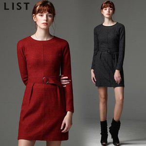 [리스트]LIST)] 벨로체 페미닌 부클 울 원피스 (택가격:278000원)