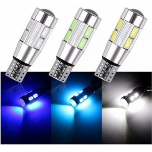 12V T10 LED 트렁크등 번호판 미등 실내등 전구 주차
