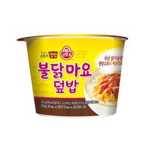[MEK4N0NO_52EH]오뚜기 캠핑 컵밥 불닭마요덮밥 267g 12EA
