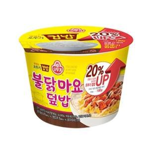 [MEL38M03_52EH]즉석밥 컵밥 불닭마요 덮밥 낱개판매 277g
