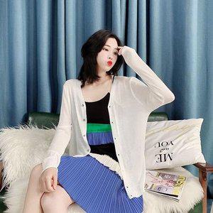 여성 데일리 얇은 봄 가을 캐주얼 가디건 LK 001 가디 (WFH7MVJ)