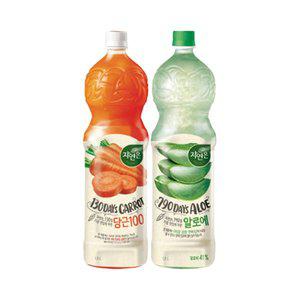자연은 1.5L (당근, 알로에) 각 6입 총 12입