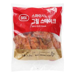 [MEJJ9M58_52FA]사세 가공 스파이시그릴스테이크 1.3kg
