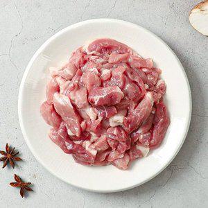 [기타][숨비포크]제주 한돈 흑돼지 뒷다리살 500g + 500g (찌개용)