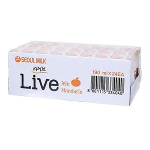 [MENOPLGN_52EQ]감귤주스 리이브(제주감귤) 190MLx24입
