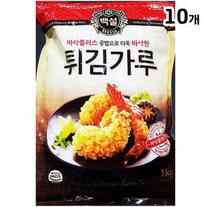 [JHP36388_52ED]튀김가루(백설 주방용품 1K)X10