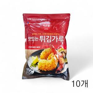 [JHQSIDCH_52ED]튀김가루 X 분식집 튀김분말 1kg 10개