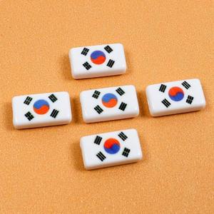 [JHQRSE2R_52GP] 태극기비즈(사각)_5묶음 (2개세트)