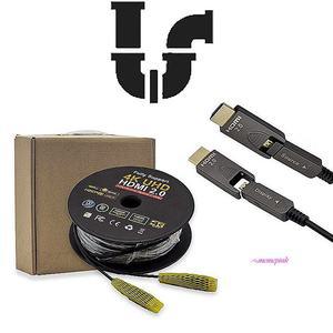 하이브리드광케이블 공사용 고인장강도 20m HDMI nop336
