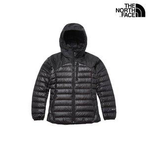 [노스페이스][텍가 349000원] 노스페이스 여성 헬리움 다운 후디 FM1UJ1DL81A-BLK