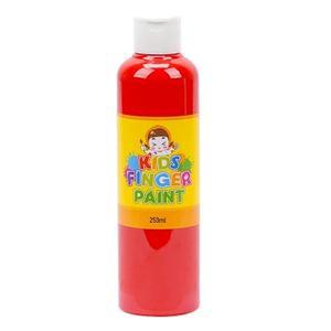 [MEL3L950_52GP]유아물감 핑거페인트 낱색 (빨강색) 250ml