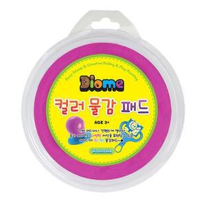[MENL1632_52GP]미술놀이 디오메 컬러 물감 패드 분홍
