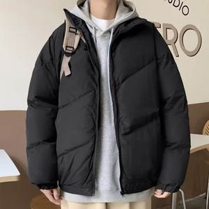 남성 겨울 기본 아우터 하이넥 패딩자켓 패딩 외투