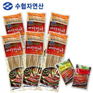 [기타][근해통발수협] 프리미엄 자연산 바다장어 260g(5미) x 6팩/ 소스(매운맛4,순한맛4)