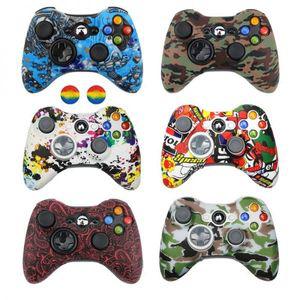 엑스박스패드 교체 하우징 케이스 액세사리 XBOX컨트롤러 Xbox 360 게임패드용 소프트 실리콘 커버 고무 쉘