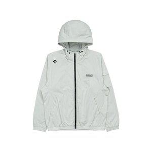 데상트 포켓포인트 스탠드넥 우븐자켓 SP123TWT15LGRY
