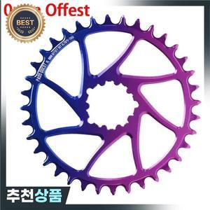 패스 퀘스트 오프셋 체인링 MTB 좁은 와이드 SRAM XX1 XO DUB 직접 마운트 0mm 42T