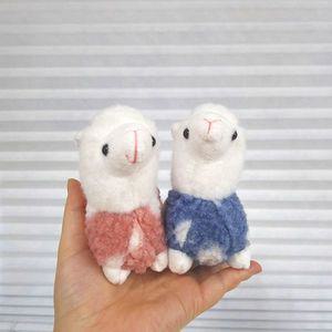 [기타]미니 알파카 뽀글이 솜인형 2컬러 키링 백꾸미기 소품