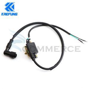6V 2 와이어 점화 코일 혼다 XL185 XL XR 70 75 80 100 125 200 250 350 D50 CT70 오토바이 스쿠터 액세서