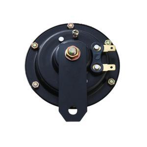 오토바이 크롬 라운드 슬롯 그릴 경적 자동차 커버 스피커 자전거 액세서리 100mm 12V 1 개