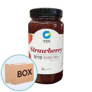 [청정원] 딸기쨈 740g 12입 (박스)