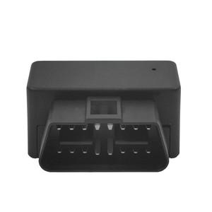 OBD2 GPS 트래커 미니 실시간 로케이터 GSM 16 핀 플러그 플레이 범용 차량 추적 장치 온라인 소프트웨어