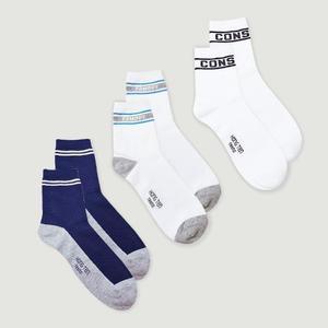 행텐틴즈 동백01 3PACK캐주얼미드삭스  1447006240298