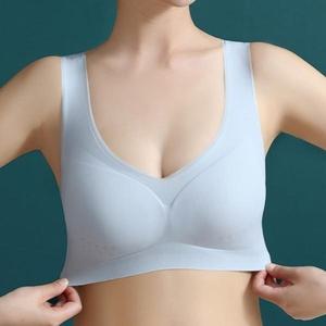 LW 노와이어 울트라 씬 브라 무봉제 에어홀 내장패드 빅사이즈 속옷