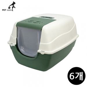 엠펫 초대형 고양이 화장실 그린 (CAT-L16) (6개입) (1박스)