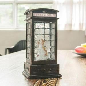 공중전화 천심플사 LED 워터볼 오르골