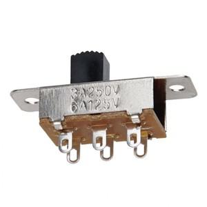 DIY용 제작용 DPDT 슬라이드 전원 스위치 PCB 패널 마운트