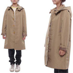 [부산점][버버리][버버리] 24FW 후드 카 코트 (8096185 CAMEL 24F)