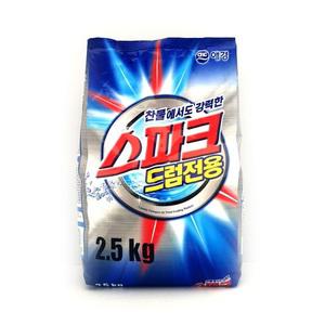 애경 스파크 드럼전용 2.5kg 세탁 세제