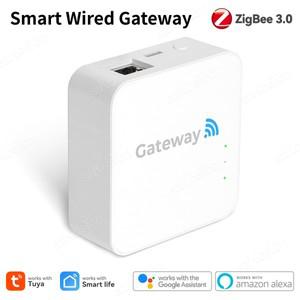 투야 스마트봇Tuya 스마트 라이프 ZigBee 3.0 유선 게이트웨이 허브 APP 음성 제어 홈 브리지 하우스 자동
