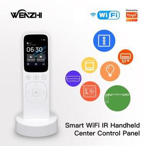 투야 스마트봇Wifi IR 범용  중앙 제어판 무선 터치 스크린 휴대용 장면 스위치 홈 자동화 Tuya 스마트 라