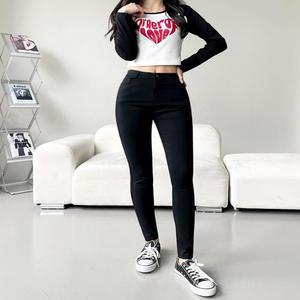 [오노마] ONM 여성 2컬러 캐주얼 데일리 스판 스키니팬츠 블랙진