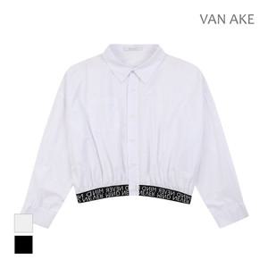 [반에이크] 밑단배색포인트 블라우스_VB35BLQ310Z