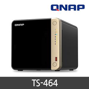 QNAP TS-464-8G 4BAY [56TB] 14TBX4 쿼드코어 정품 스토리지 (초기설정+원격지원무료)