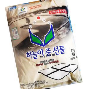 굵은소금 하늘이준선물 5K X4업소용 단체용 식당용 급식용 대용량 식자재