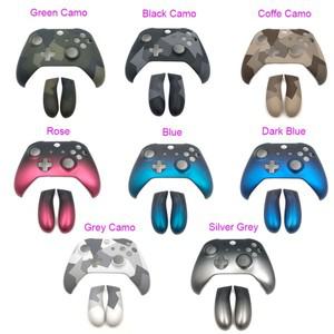 Xbox One S X 컨트롤러 교체 하우징 전면 쉘 페이스플레이트 후면 커버 핸들 측면 그립 케이스