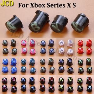 Xbox 시리즈 S X용 JCD 컨트롤러 교체 A B Y X 키 ABXY 단추  Xbox One 슬림 S  1 2 게임패드 액세서리
